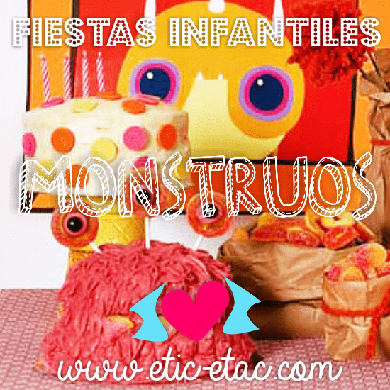 fiestas infantiles monstruos