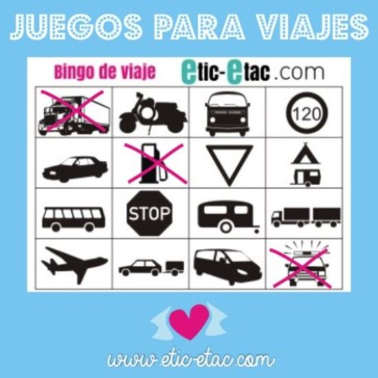 juegos para viajar con niños