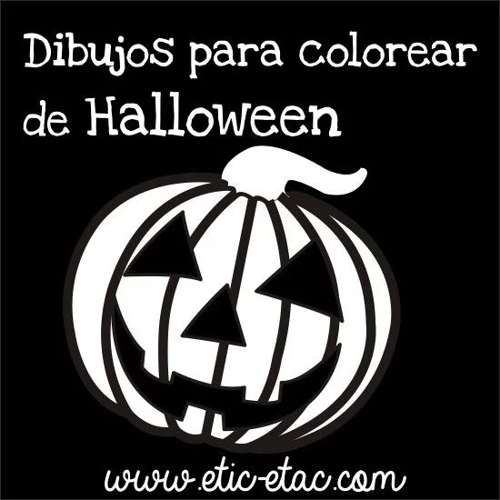 dibujos para colorear de halloween