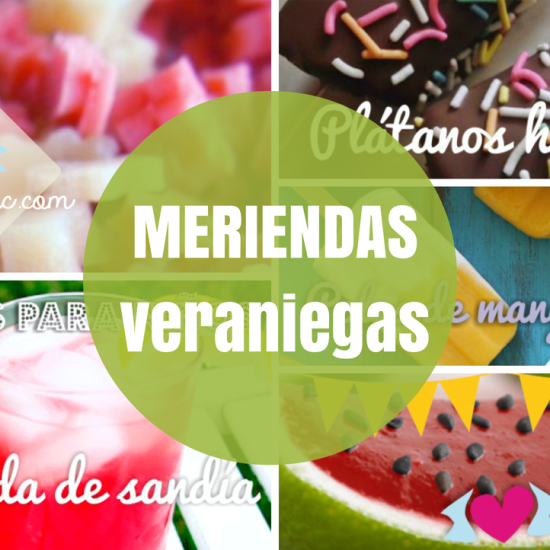 meriendas verano