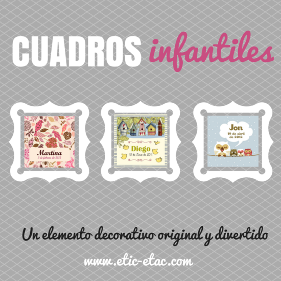 CUADROS INFANTILES